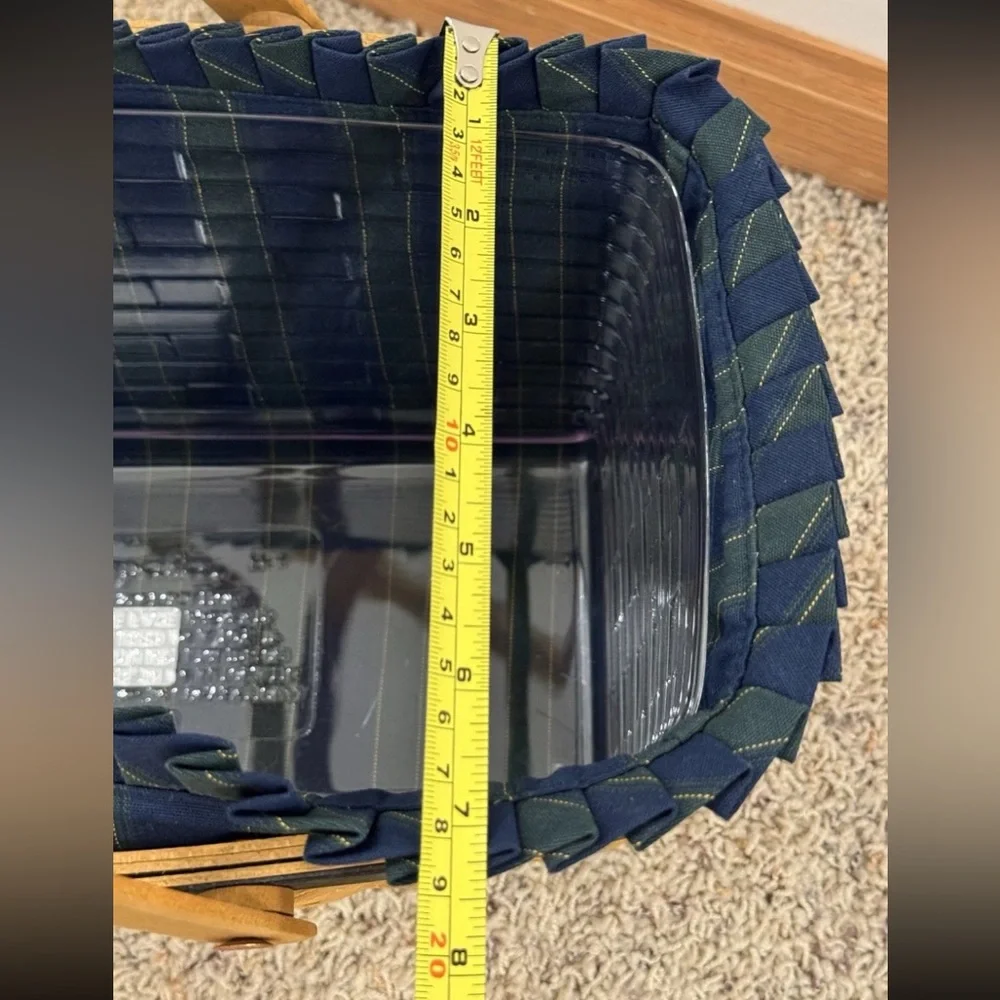 Longaberger Collectors Club Membership Basket Ceramic Charm & Handle Wrap 10205 - Picture 15 of 15